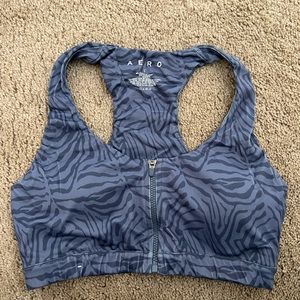 Aeropostale Zip Up Sports Bra